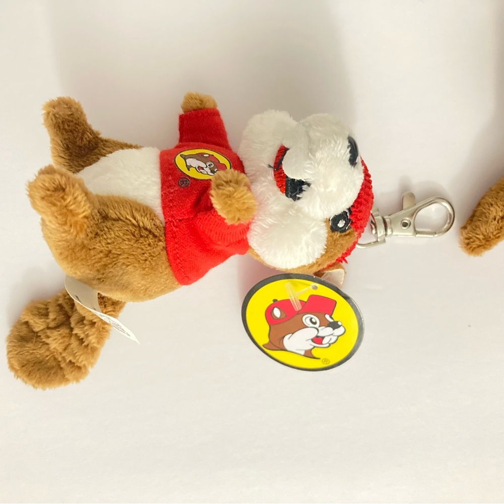 Buc-cees Beavers 4” Mini Stuffed Plush Keychain - Picture 9 of 10